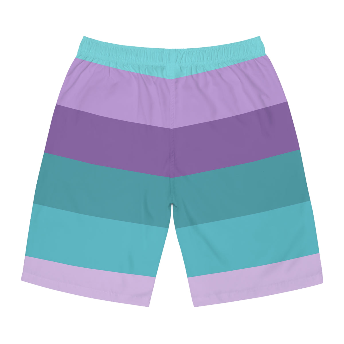 Clean Coastal Colorblock Men's Board Shorts