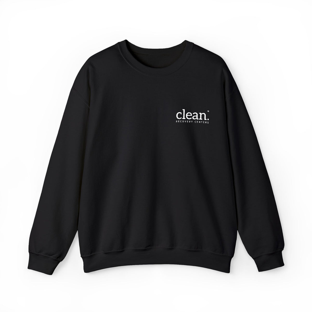 Clean Logo Embroidered Crewneck Sweatshirt