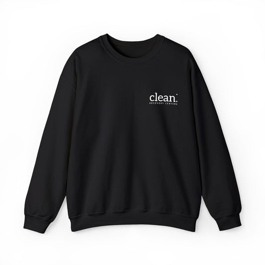 Clean Logo Embroidered Crewneck Sweatshirt