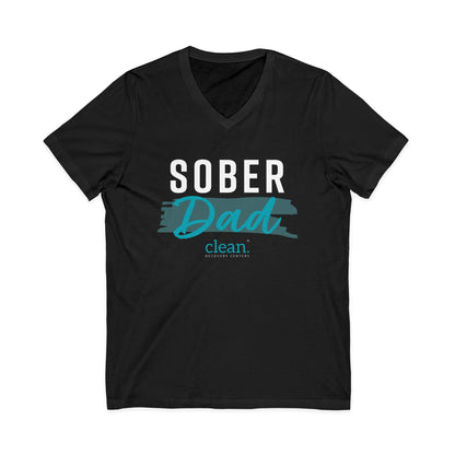 Sober Dad V-Neck Tee