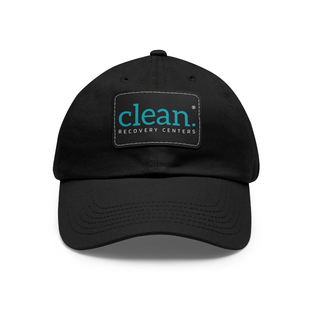 Clean Logo Hat with Leather Patch