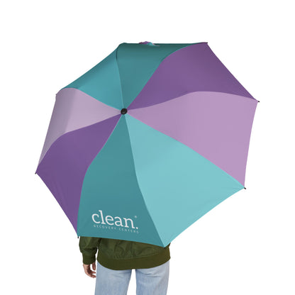Clean Coastal Colorblock Umbrella