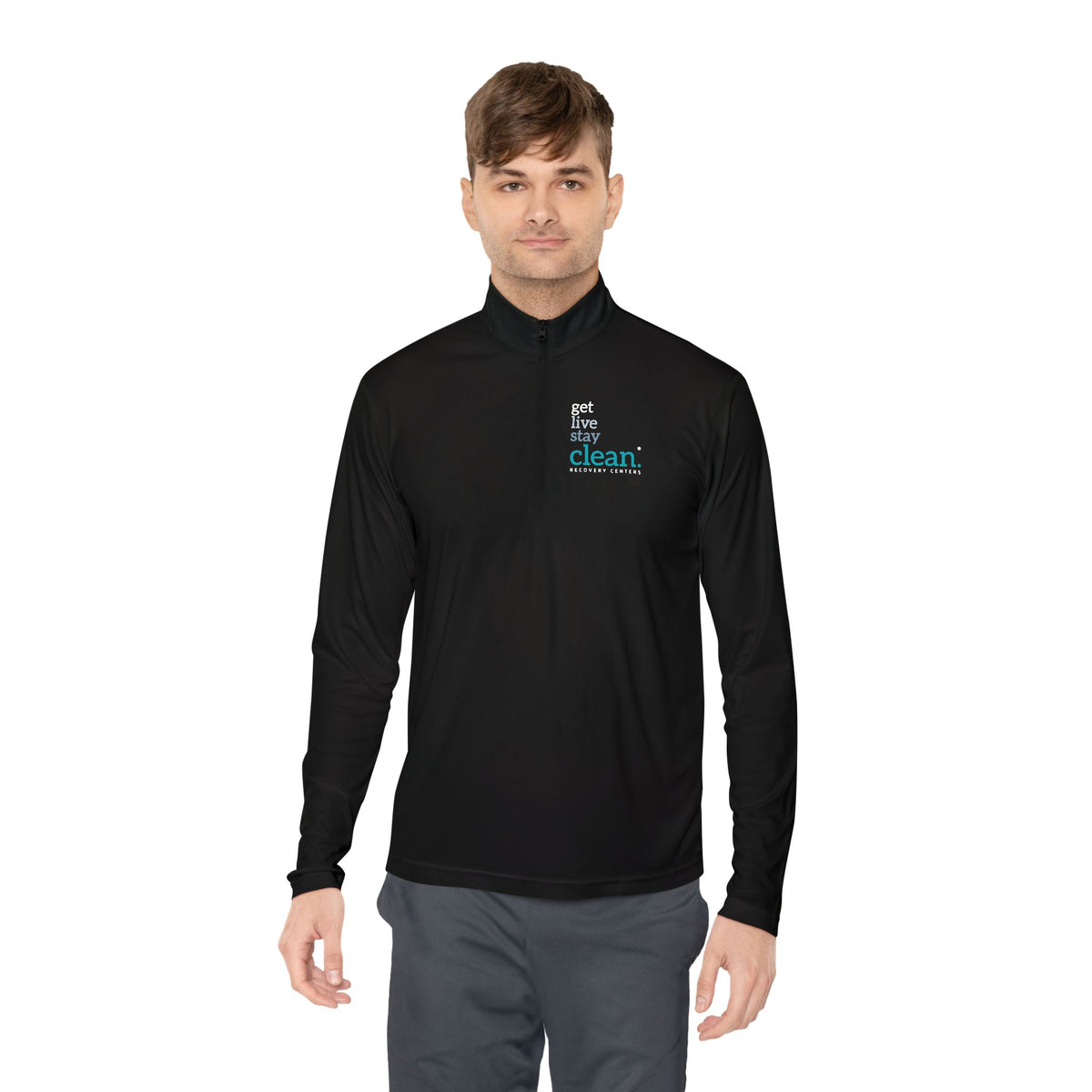 Get, Live, Stay Quarter-Zip Pullover