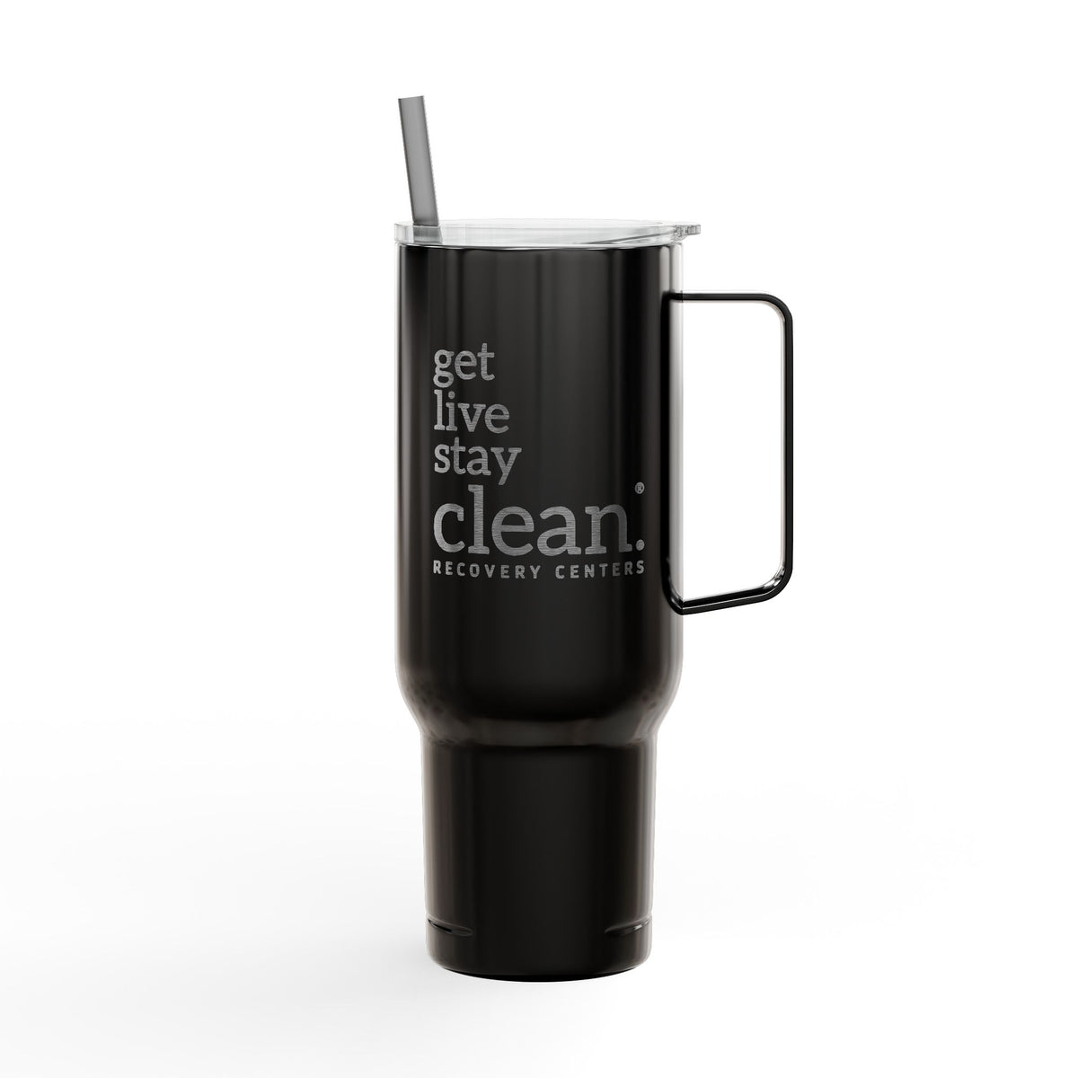 Get Live Stay Clean 40oz Engraved Tumbler