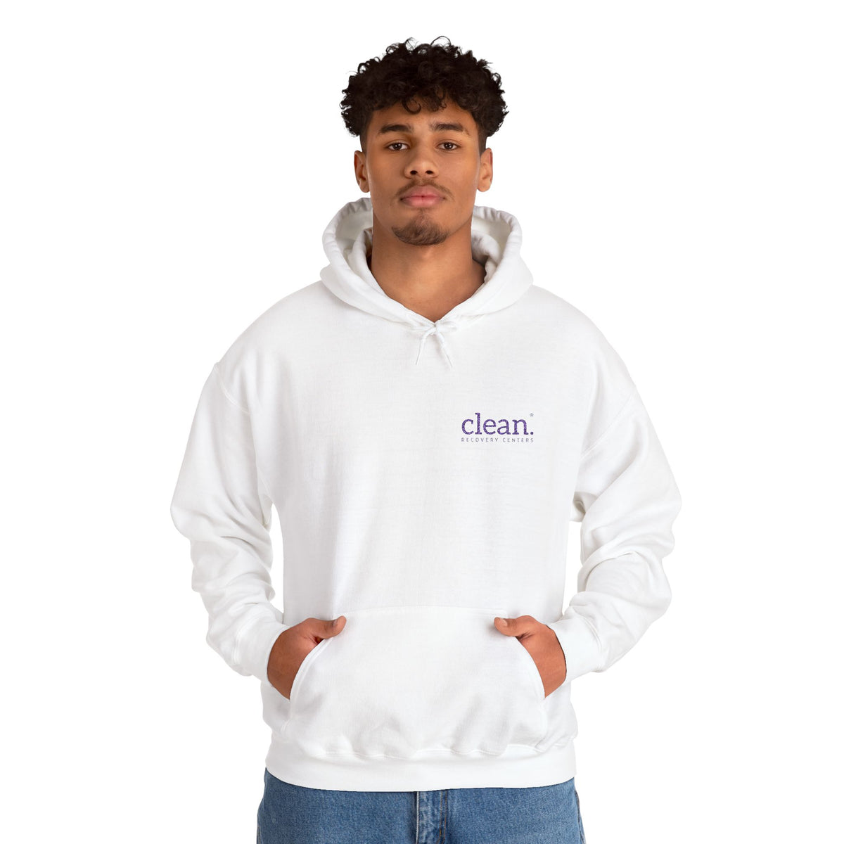 Clean Logo Embroidered Hoodie