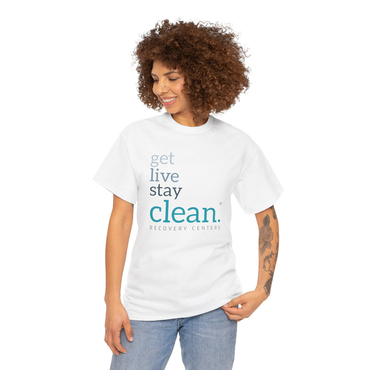Get, Live, Stay Clean Tee