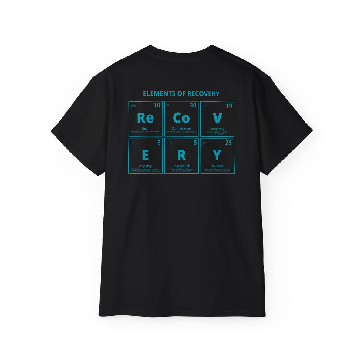 Clean Elements of Recovery Tee