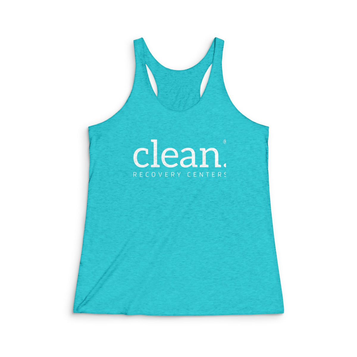 Clean Logo Women's Tri-Blend Racerback Tank