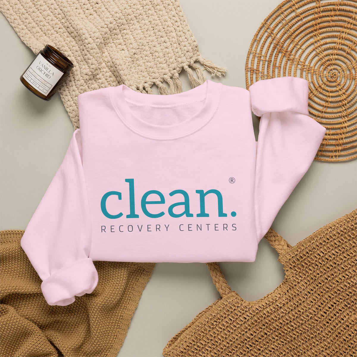 Clean Logo Crewneck Sweatshirt
