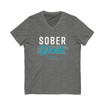 Sober Dad V-Neck Tee