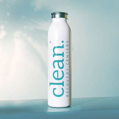Clean Logo Slim Water Bottle